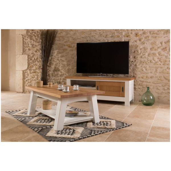 Table basse et meuble tv Bastide